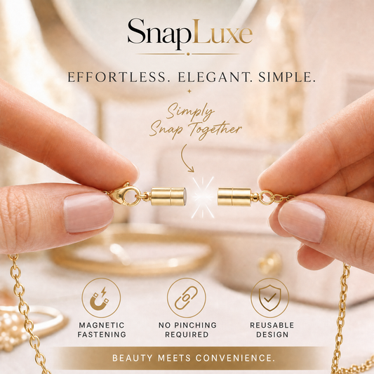 SnapLuxe Magnetic Necklace Clasp Kit — 2-Pack